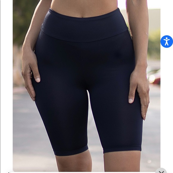 Active Wear Strech Biker Shorts Legging - Picture 13 of 13